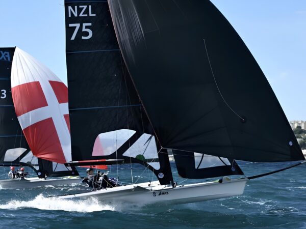 49erFX sailing fast