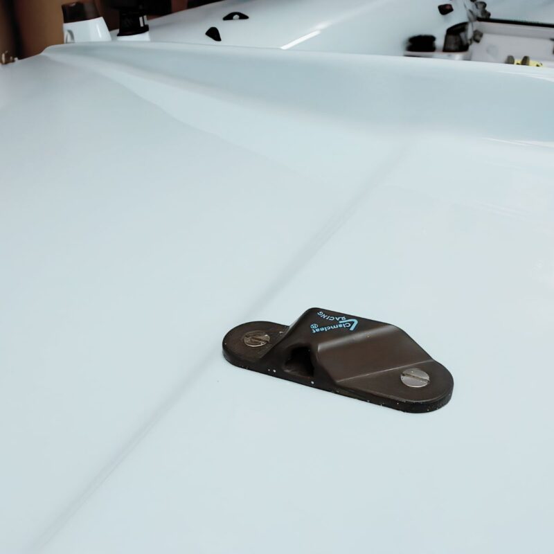 Jib Luff System flat clam cleat
