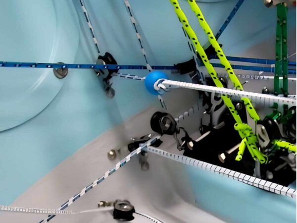 Pole Down Ball stopper system