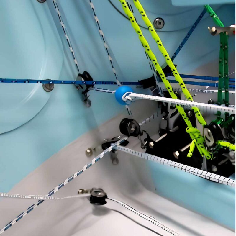 Pole Down Ball stopper system