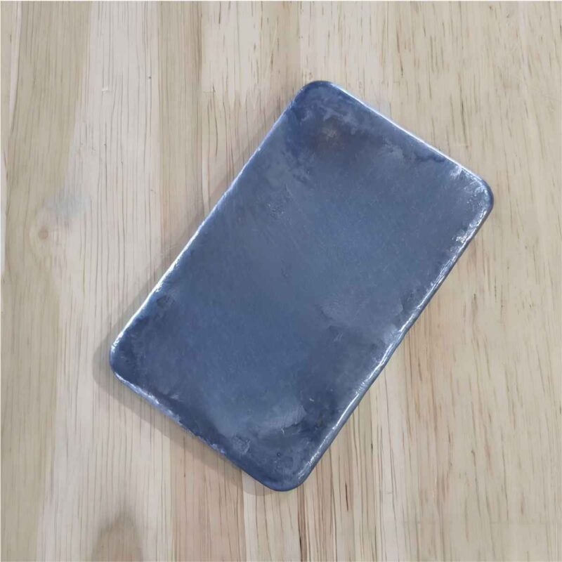 a 500g lead plate